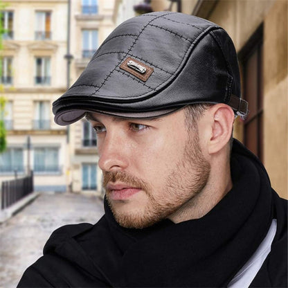 EasyCap™ -Chapeau en cuir pour homme