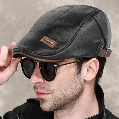 EasyCap™ -Chapeau en cuir pour homme