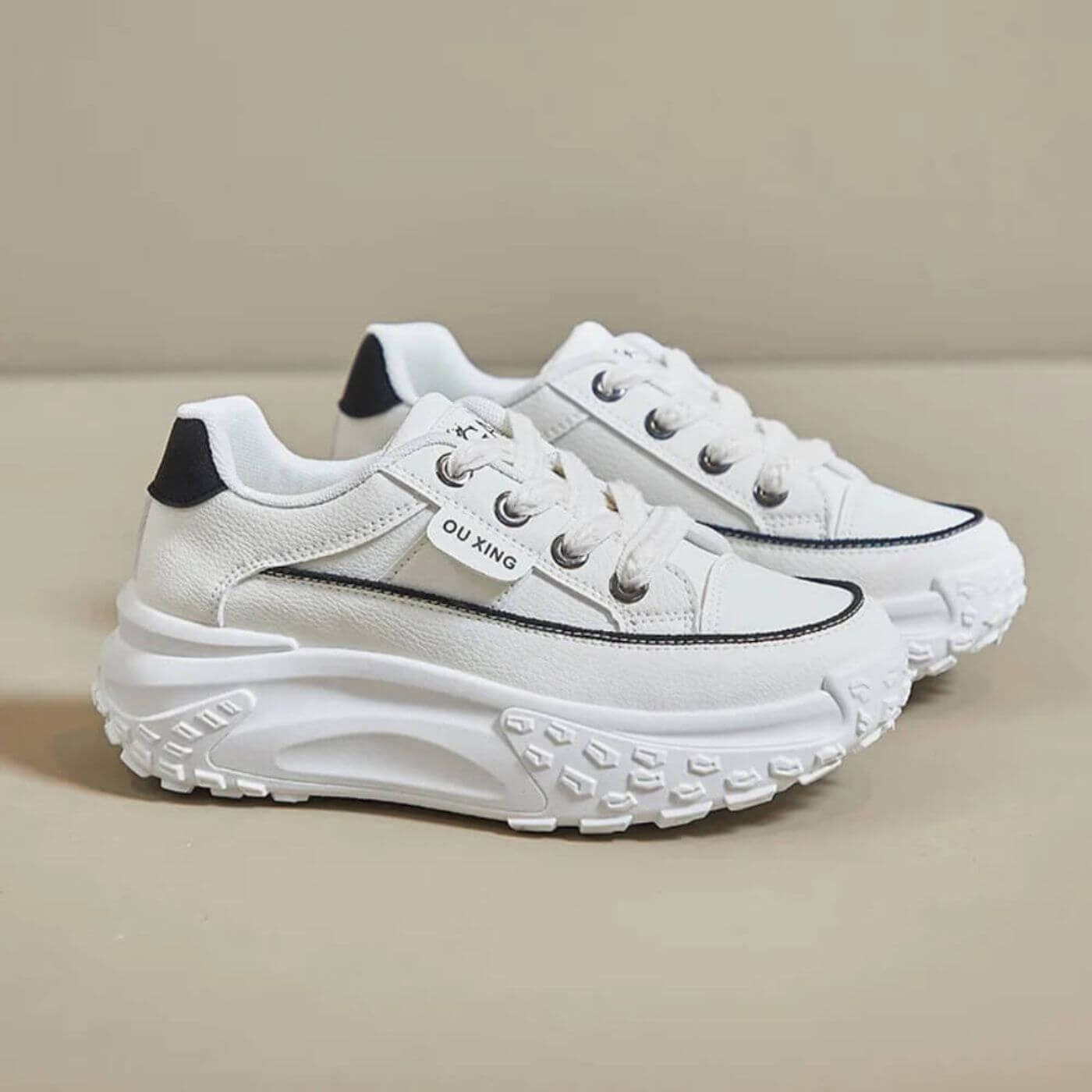 Mivora™ – Baskets confortables à semelles hautes